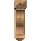 Ekena Millwork Funston Arts and Crafts Rough Sawn Bracket w/ Offset Brace, Western Red Cedar, 6"W x 18"D x 22"H BKT0604X18X22FST03RWR - alternate 2